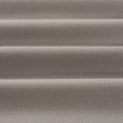 Camiseta Regata Cavada Masculina Cinza Lisa Em DryFit Colmeia costas